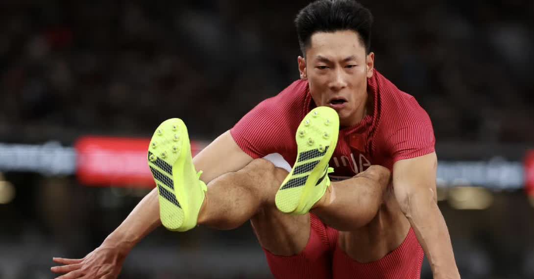 东京世锦赛男子跳远资格赛中，共有三位中国选手，其中两位顺利晋级决赛！