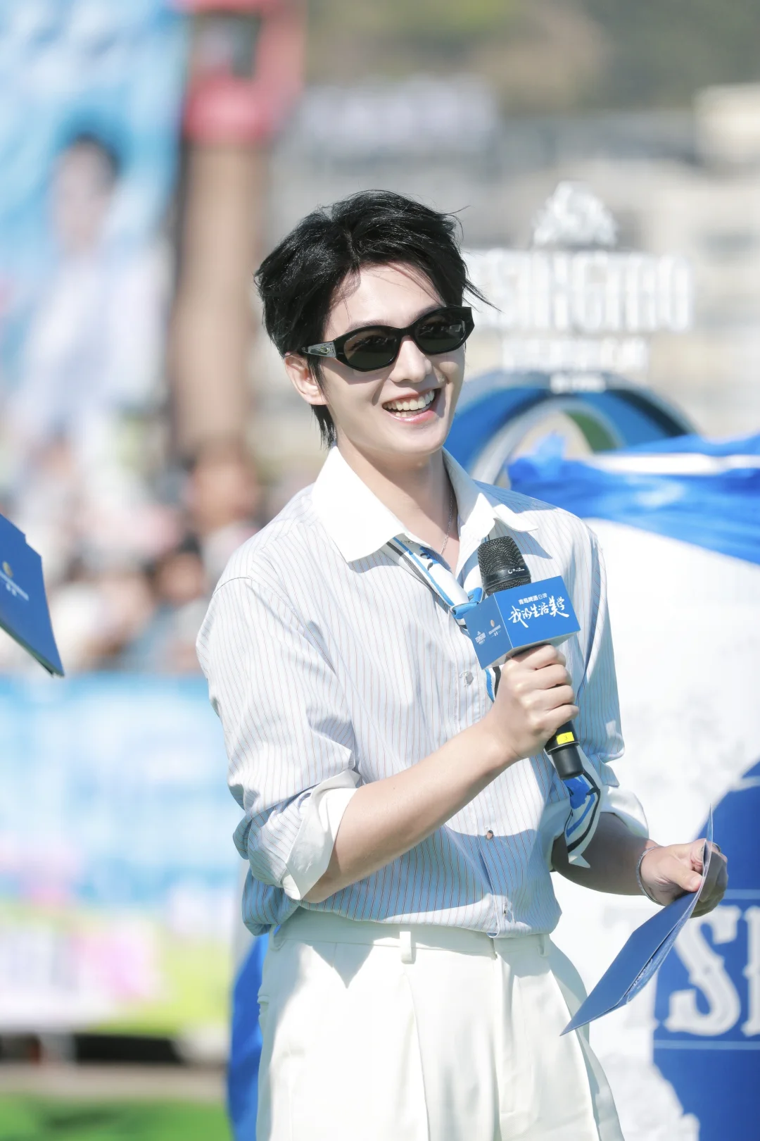 清爽少年感的神🩵杨洋生图！所有人感受！！