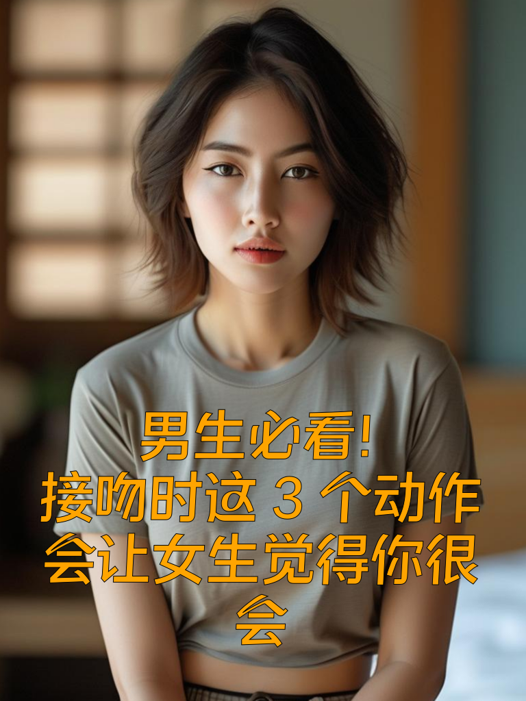 男生必看！接吻时这3个动作会让女生觉得你很会