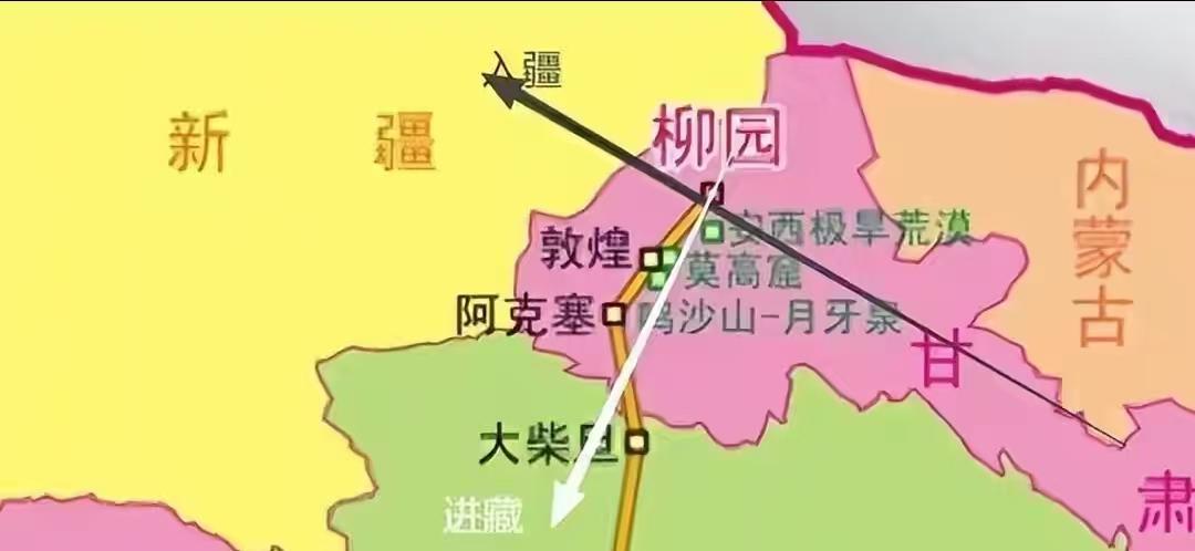 柳园镇没火车了，红柳园的水管快裂了，锈车堆在路边没人开。上个月我去柳园买了包