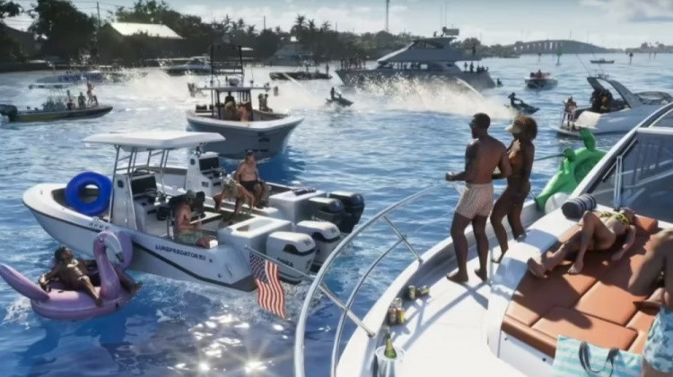 消息称GTA6实机预告片播出后, 全平台预购量暴涨超570%!