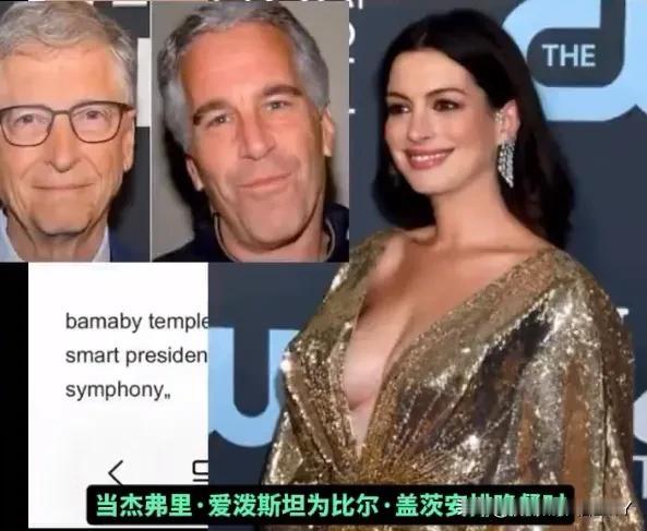 美国上流社会遮羞布被彻底揭开！比尔·盖茨暗恋海瑟薇，爱泼斯坦亲自安排晚宴！