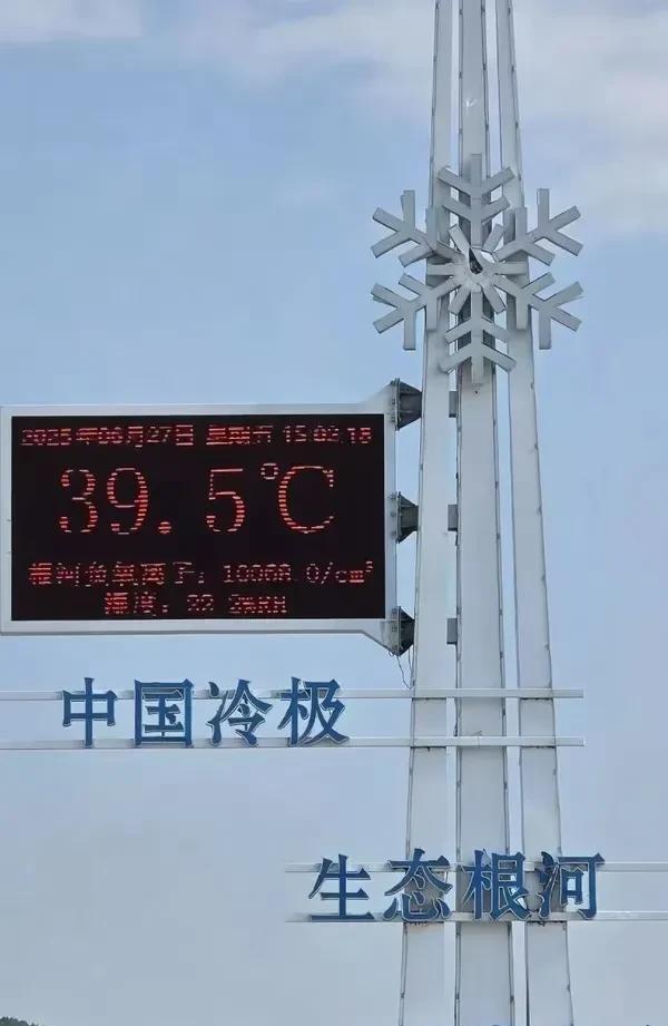 今年这个气温有多变态太热了