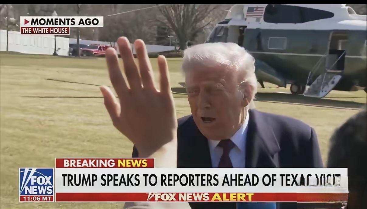 特朗普终于站队了，巴阿边境直接打成一锅粥，特朗普的回答堪称“美式双标天花板”，表