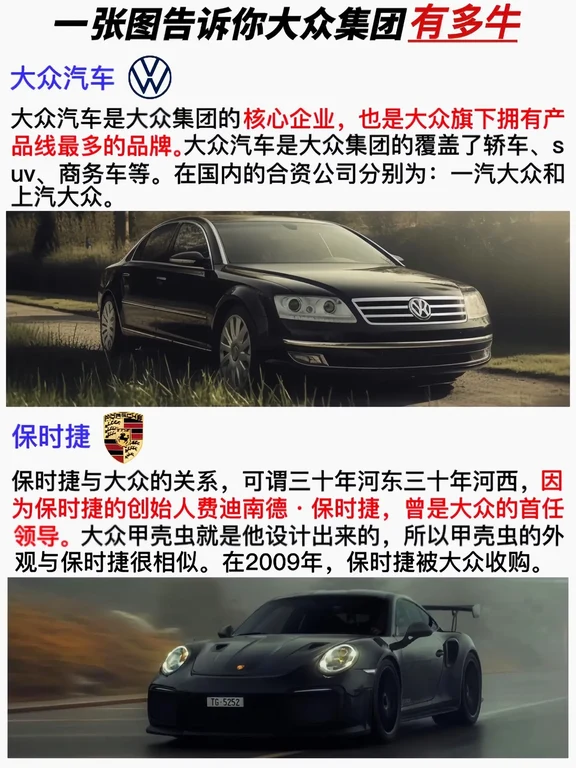 #大众集团到底有多强🔥