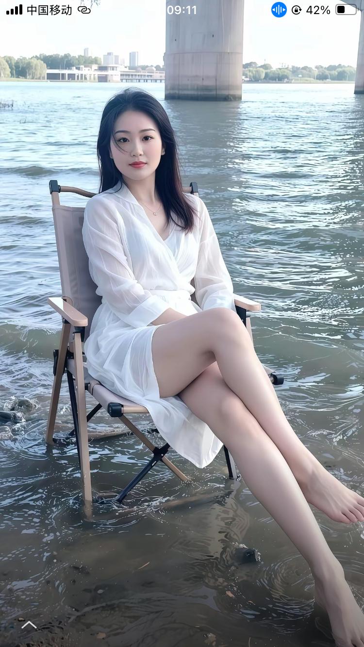 夏日，觅一方水边之地，独自静坐，惬意至极。恰似古人所追求的“静坐”之境，摒除杂念