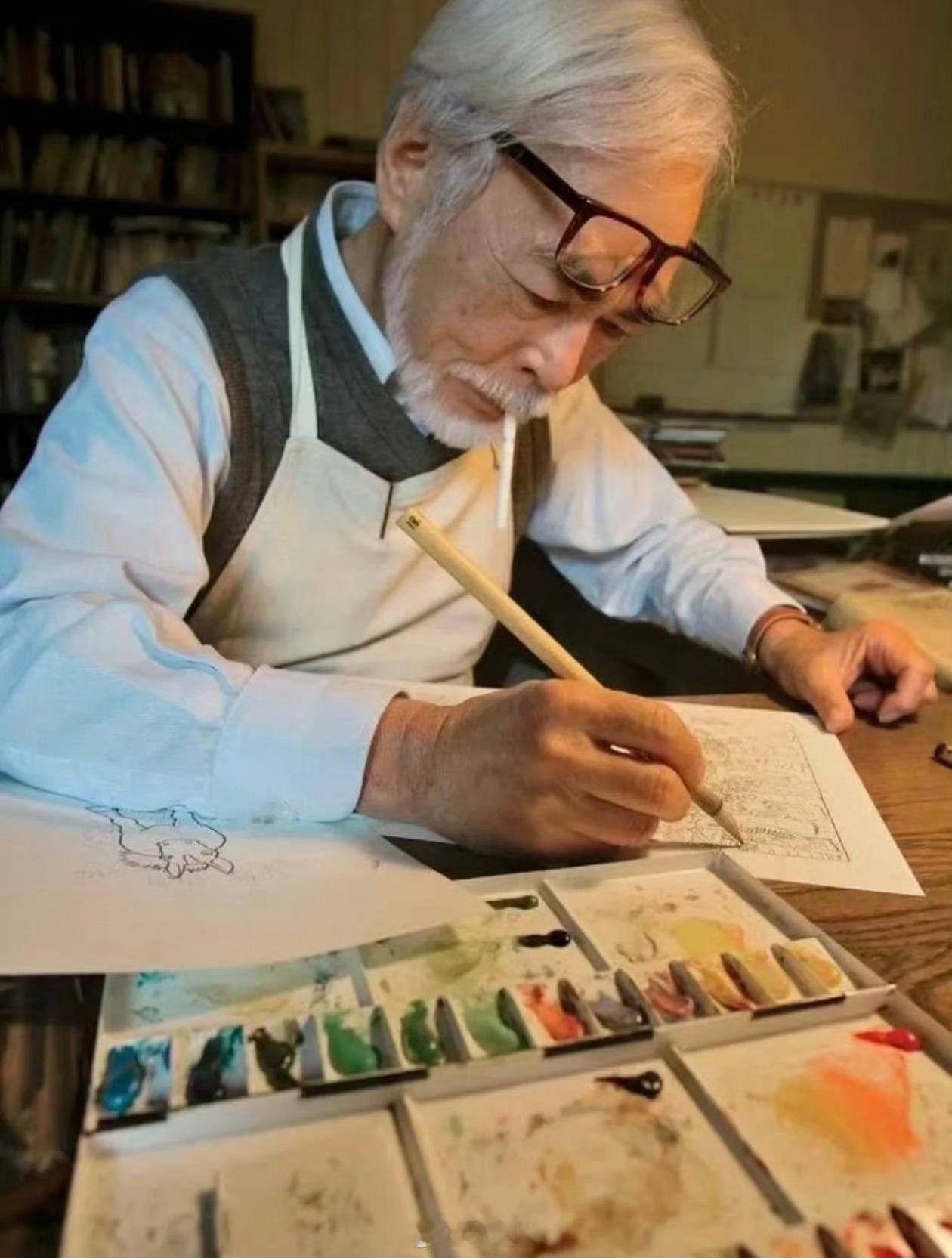 宫崎骏动画在AI时代有何意义宫崎骏动画靠15年手绘出《幽灵公主》的生命感，AI
