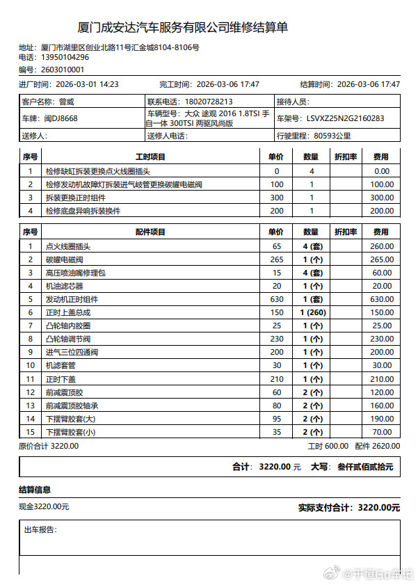 2万多从车主手上收来的途观，朋友圈发卖3万多，车主看到会跳起来，但是他没看到的是