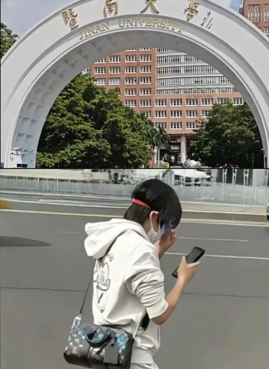 全红婵在暨南大学的这副模样，真的好接地气！以往她在跳水台上是光芒万丈的