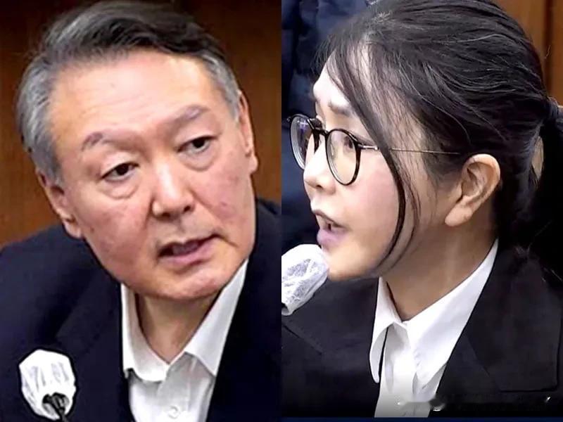 金建希见到尹锡悦后，回到看守所哭了很久！韩国前总统尹锡悦与妻子金建希，在