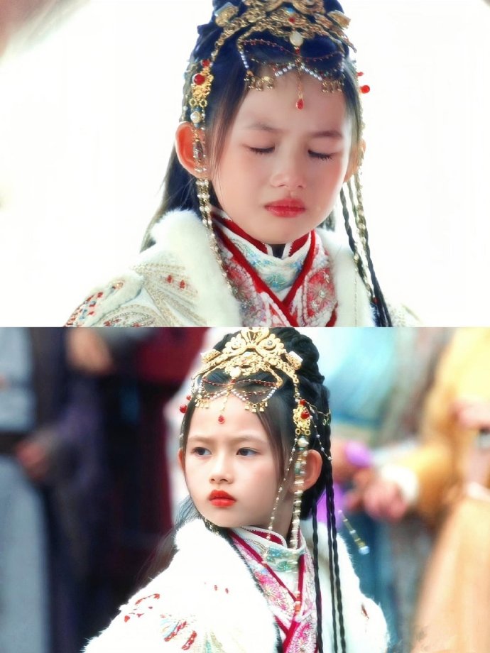 藏海传导演太会选角了，这小姑娘跟张婧仪太像了！​​​