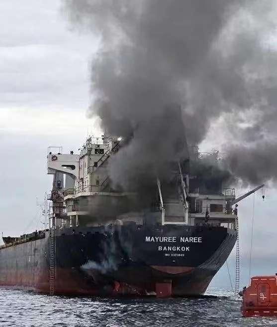 泰国无视警告，强闯霍尔木兹海峡，损失惨重。当地时间3月11日，悬挂泰国国旗的