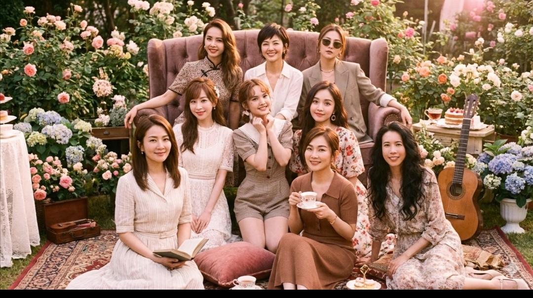 莫文蔚，这发型一直没变过，还是更喜欢那个短发的女生，看着更干练精神。