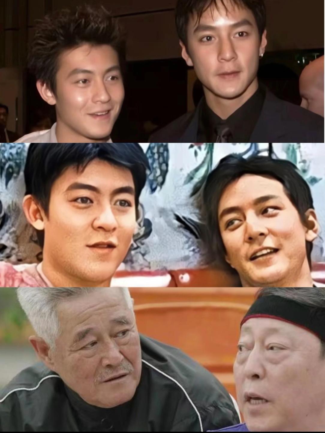 你别说他们俩年轻的时候也是帅哥一枚！