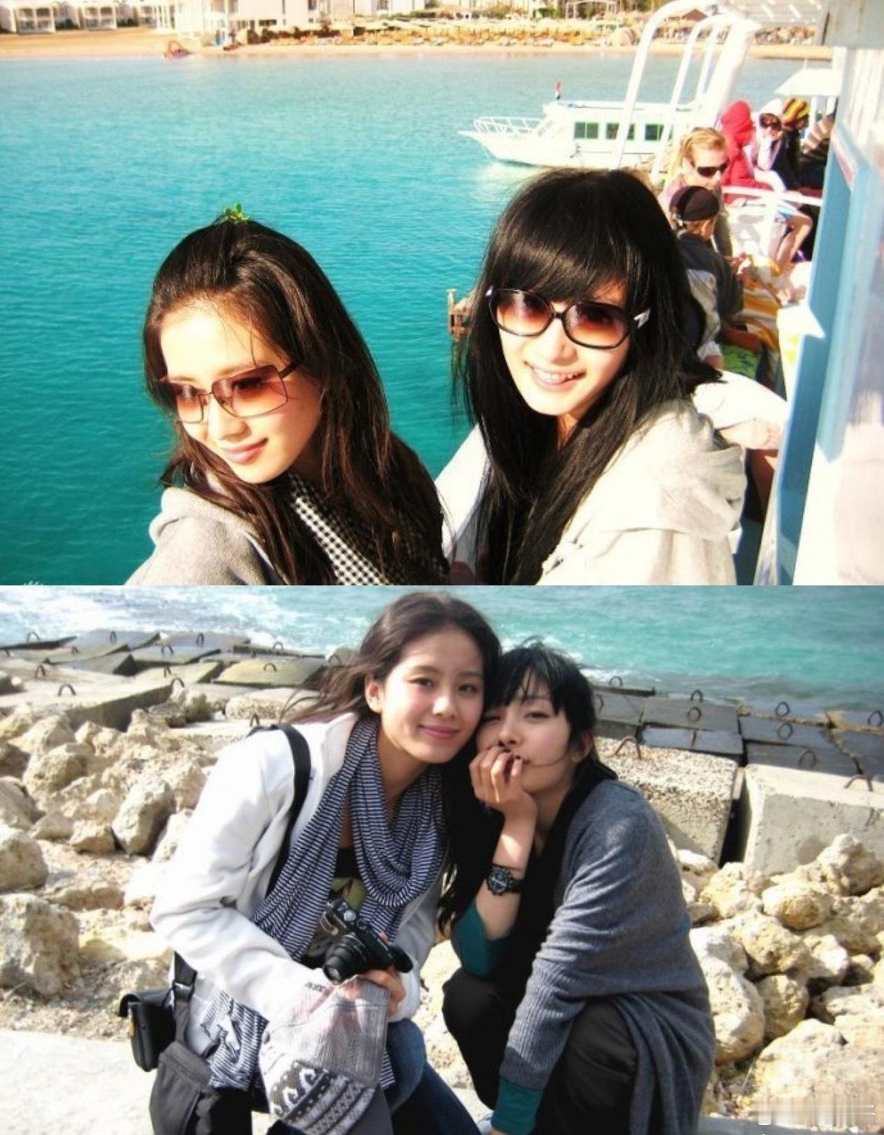 我直接哭晕在现场😭杨幂、刘诗诗时隔16年同框宣发，这是什么破次元壁的神仙售后啊