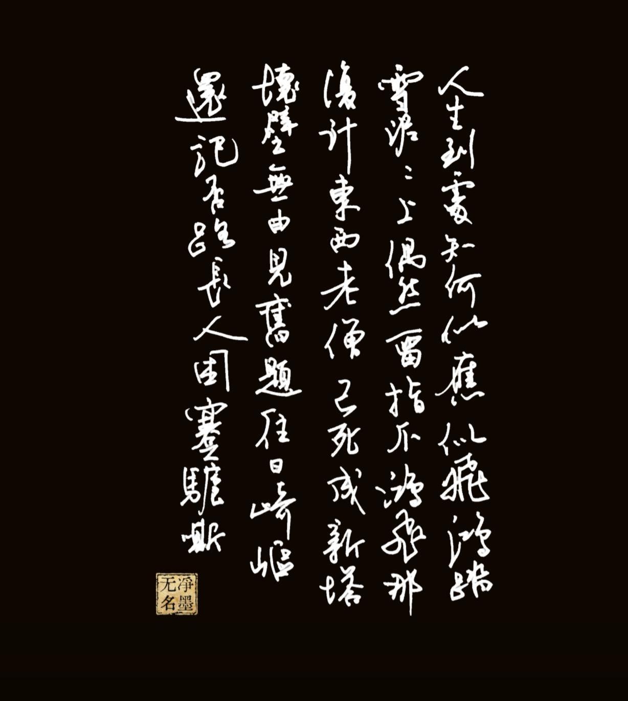 只要遇到苏东坡，拿笔就想写。书法作品解读一、释文（苏轼《和子由渑池怀旧》）