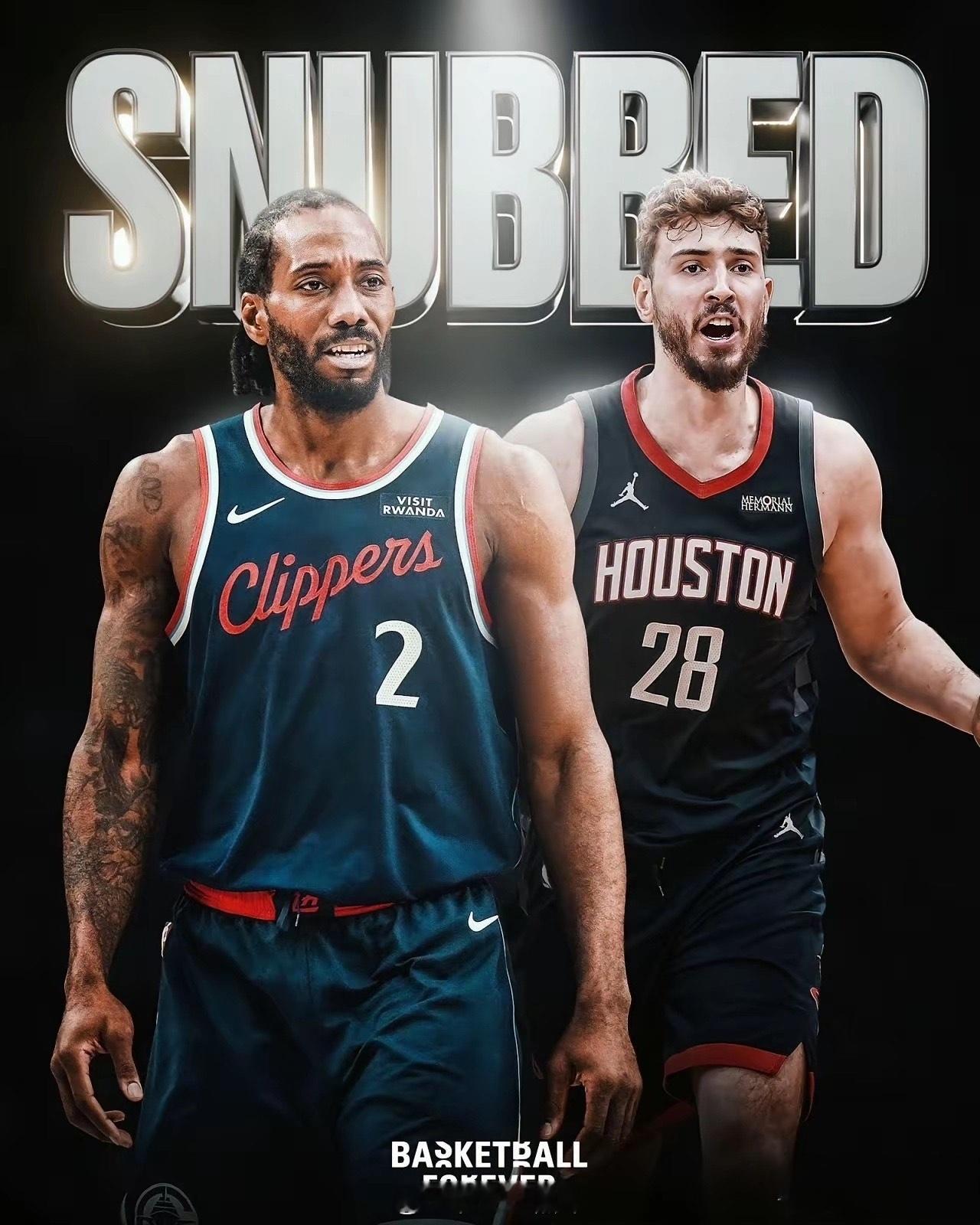 安慰奖来了！伦纳德有望递补入选全明星！据权威记者TimBontemps报道：顶