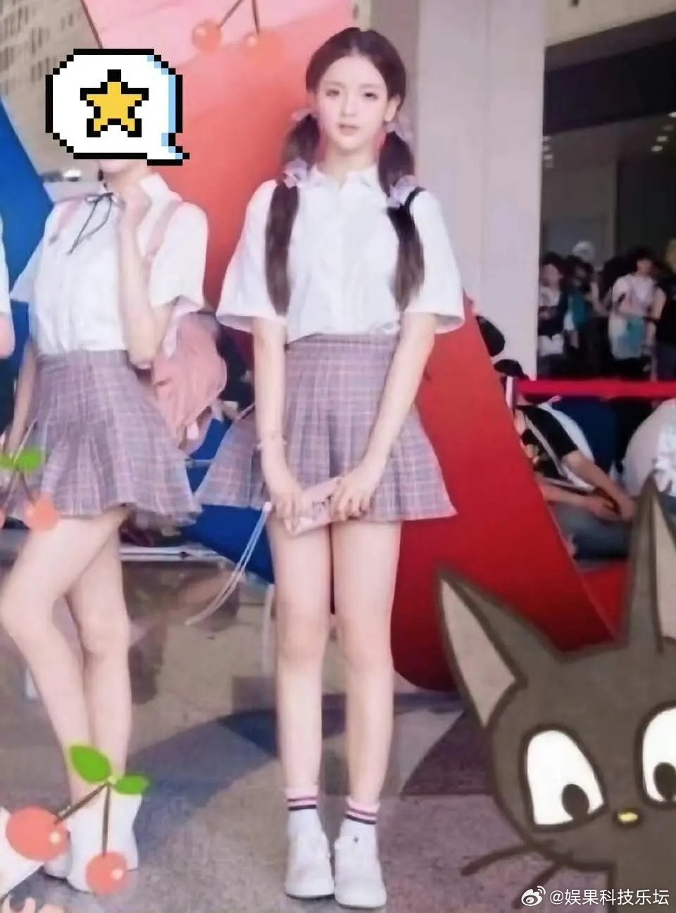 大家一起来找不同，早期的杨超越和现在的杨超越哪里不一样？