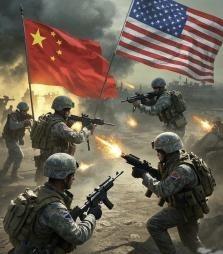 美国到底会不会向中国开战呢？就这么说吧，美国100%想开战，因为中国已经对美国霸