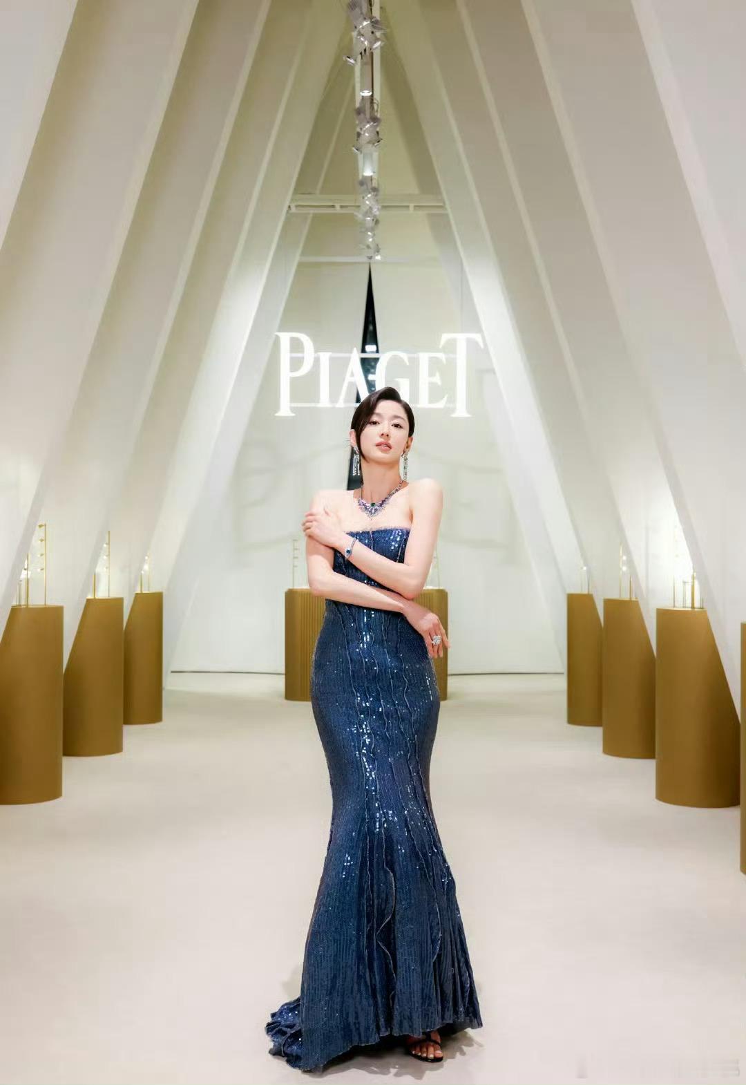 全智贤伯爵发布会大片，珠宝配美人那是极好的​​​