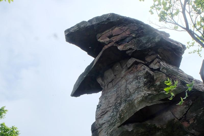 没错！南充高坪黄溪乡的老鹰嘴，最近成了徒步圈和《黑神话：悟空》（齐天大圣）爱好者