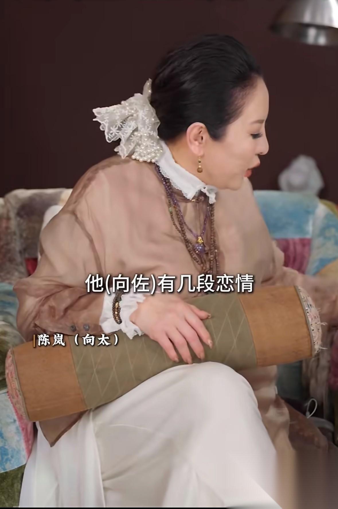 向太说“向佐有几段感情都是我拆散的。我不是说不舍得给，是你不停的在他身上索求的是