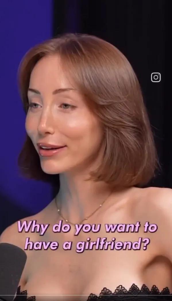 阿三哥很坦诚。德国美女采访印度小伙。德国美女:“你为什么想找德国女朋友？”