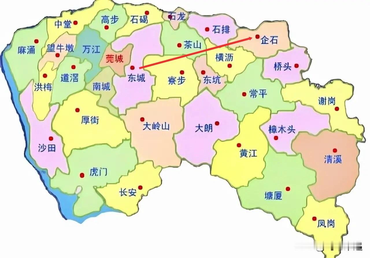 东莞，从东城街道2到企石镇1是拔提用重吗？东城街道，总面积105.9平方公里，