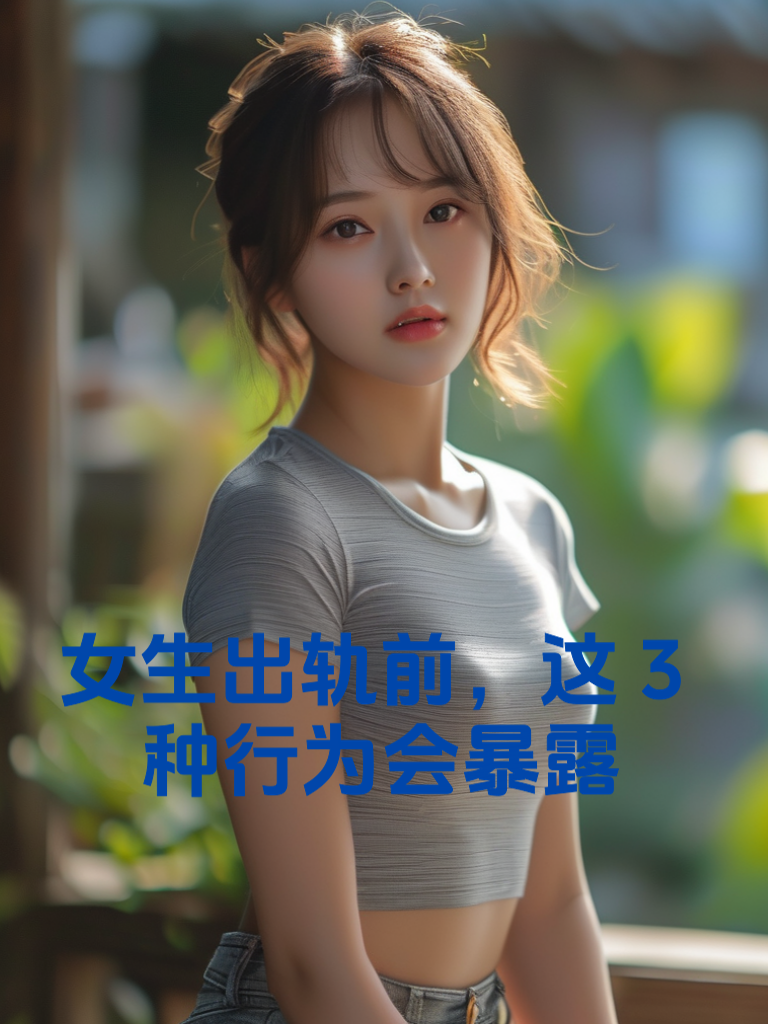 女生出轨前，这3种行为会暴露