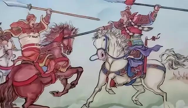 1131年，和尚原之战，金军将领约吴玠下来单挑，一决胜负。吴玠派2位将领出战，几