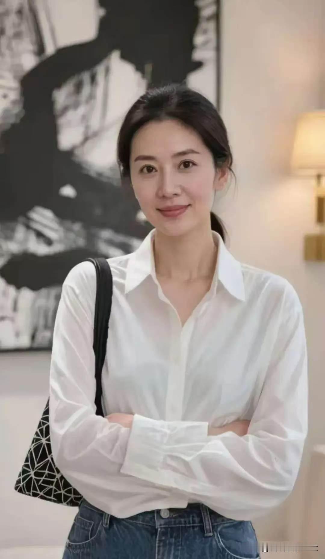 五律·娴韵素衣凝雅韵，清简见风仪。目澈涵秋水，眉舒带笑漪。闲携一囊静，