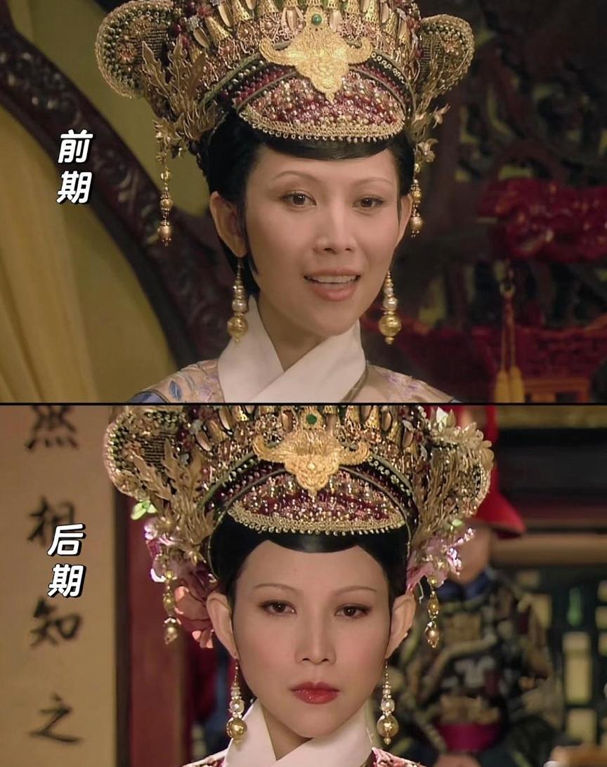 追《甄嬛传》的宝子们有没有发现？宜修的钿子头简直是部“宫斗风向标”！华妃没