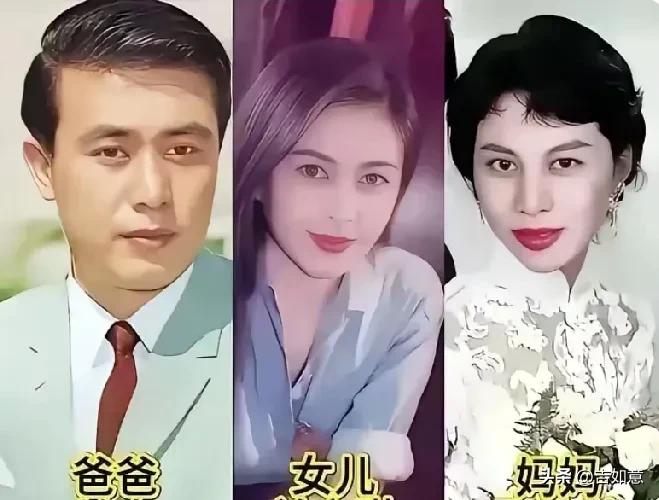 看到关之琳爸妈照片，不禁想说:想不漂亮都难[滑稽笑]