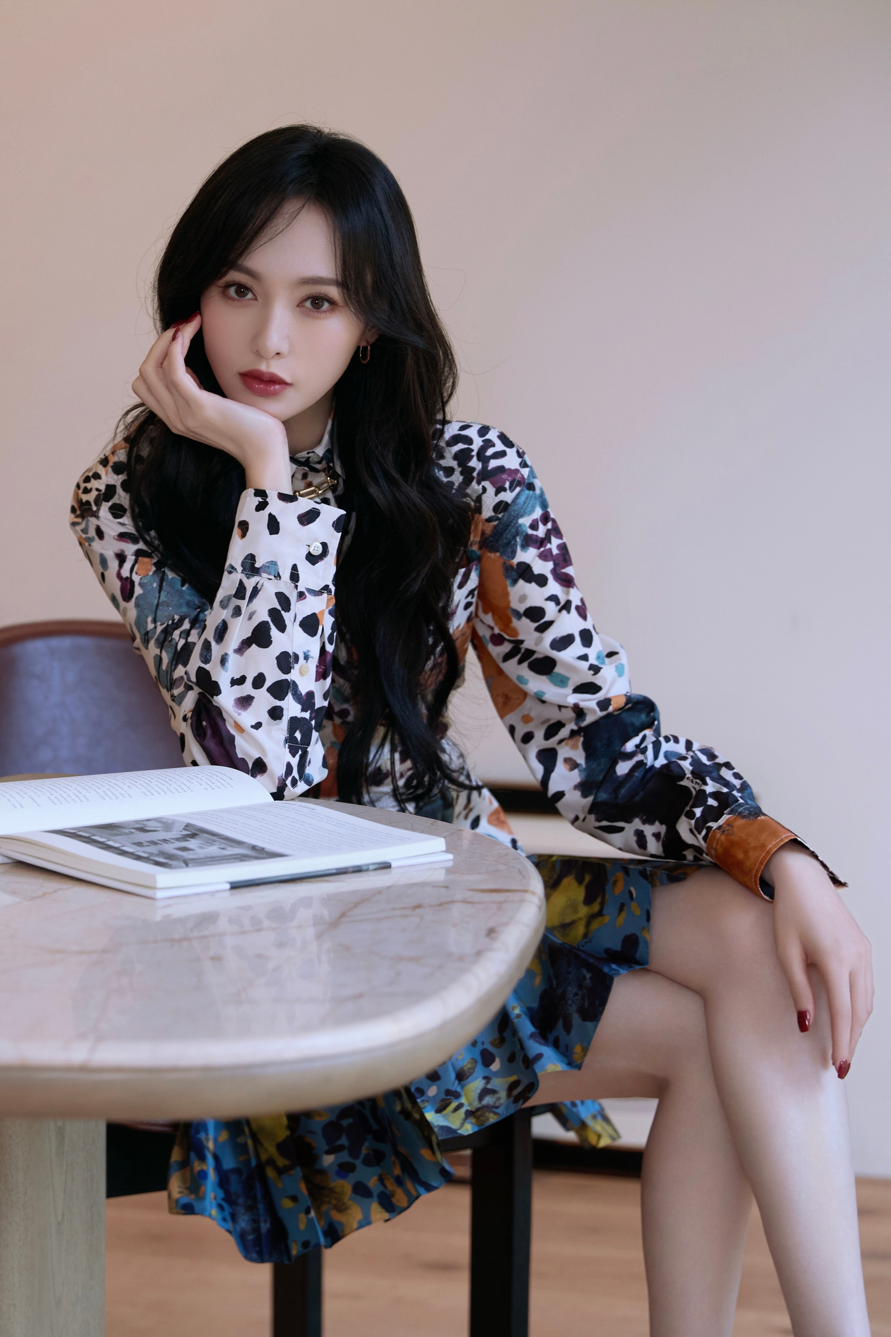 唐嫣美腿
