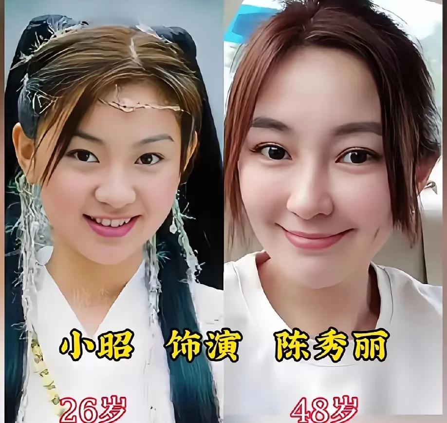 《倚天屠龙记》演员真的好漂亮。《倚天屠龙记》中贾静雯和高圆圆的颜值与演技，探讨