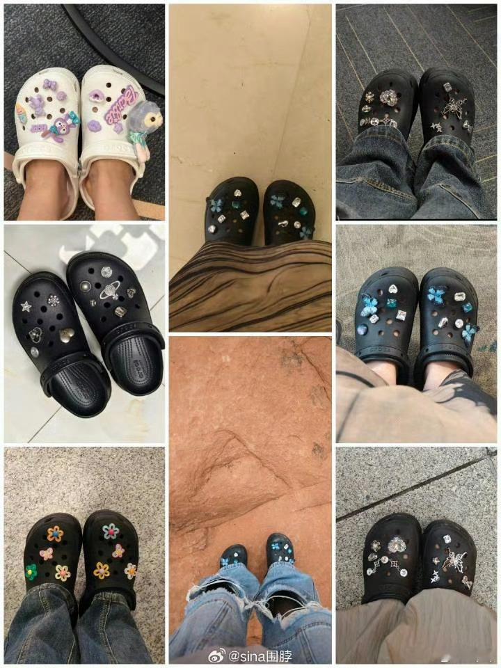 终于理解两广地区对拖鞋的执念了洞洞鞋真的适合两广地区啊，下暴雨湿了没关系，大热天