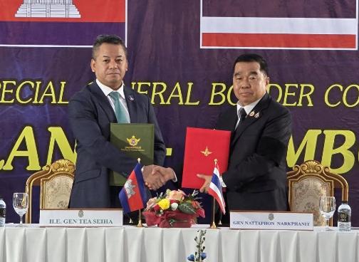 打赢了仗。却签了个憋屈协议？比如。泰国之前提的条件之一。是要柬埔寨先