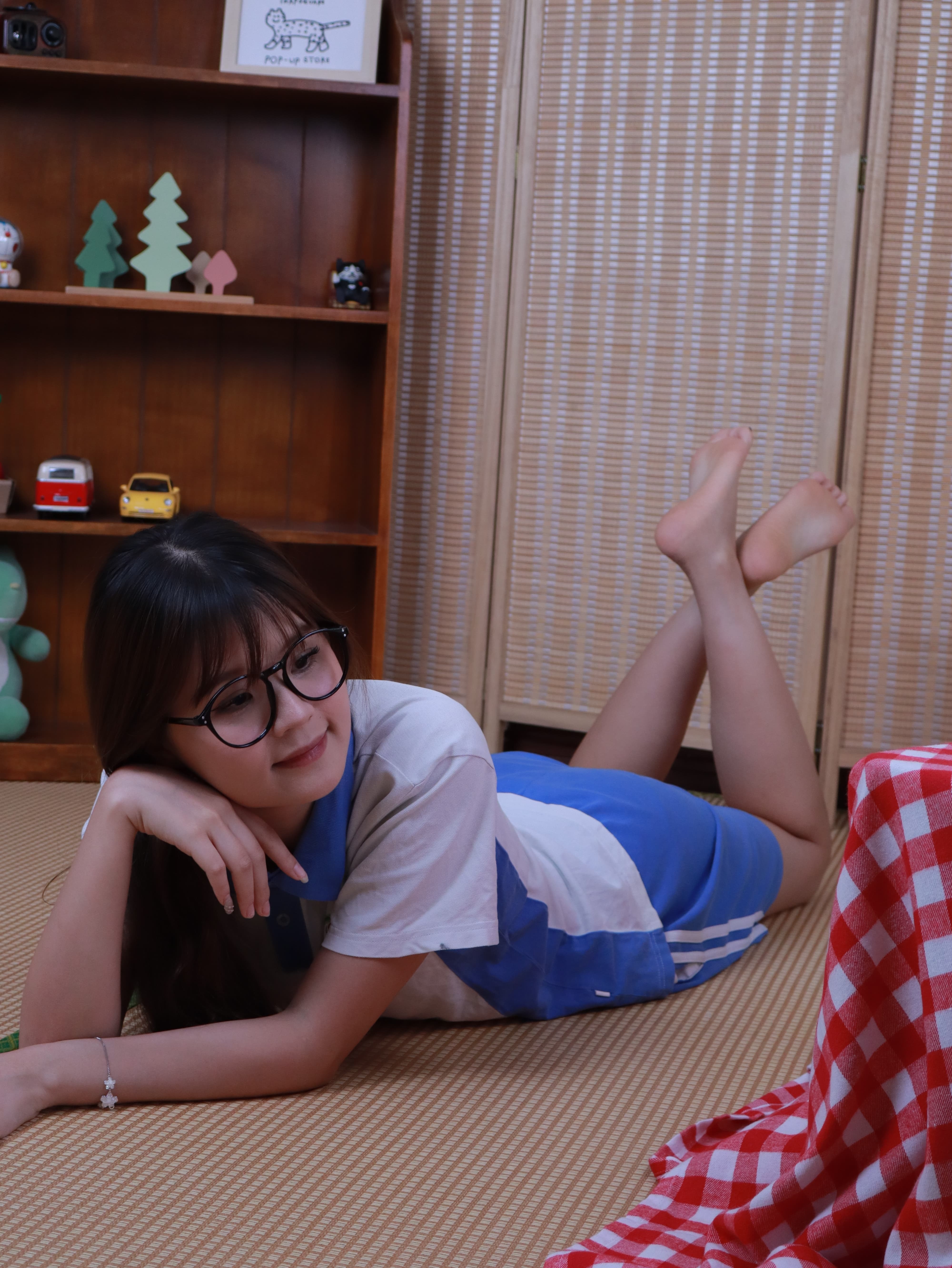 小姐姐公园拍摄素材​​​