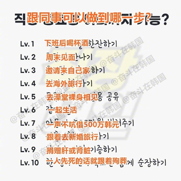 跟同事可以做到哪一步？海外新鲜事热点现场