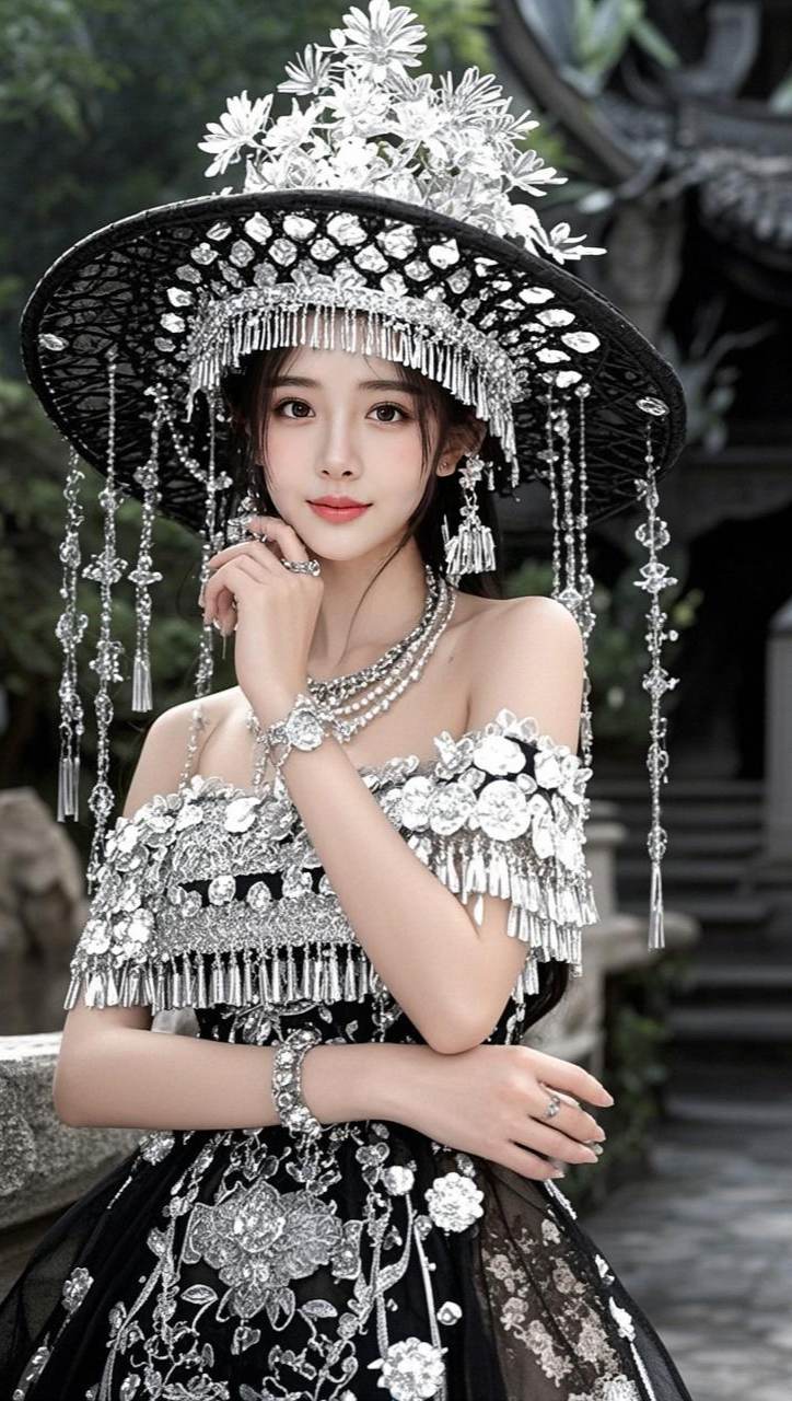 银饰民族照 原来ai写真可以这么美 人生总得有一套ai写真吧 谁拍谁好...