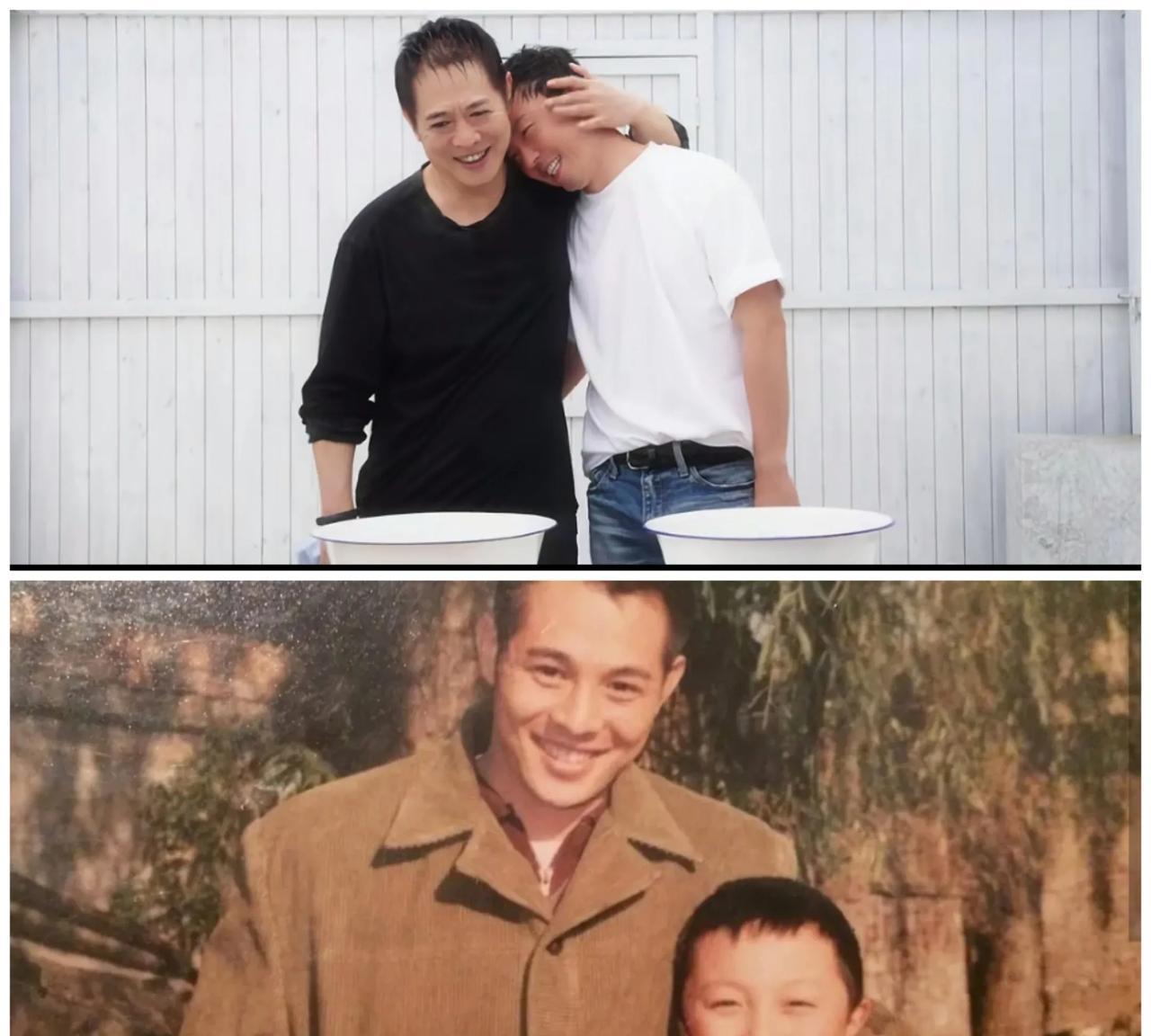 李连杰和谢苗这对父子可太会整活了，时隔数年这波回忆杀一下子联动了两部电影。也难