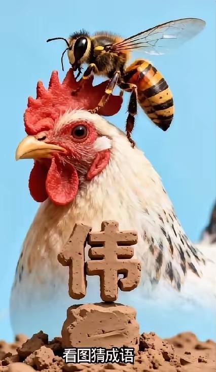 打一成语，嗨，别嘴硬，有本事三秒钟把答案亮出来，这可在肚子里有点真货，一般人真猜