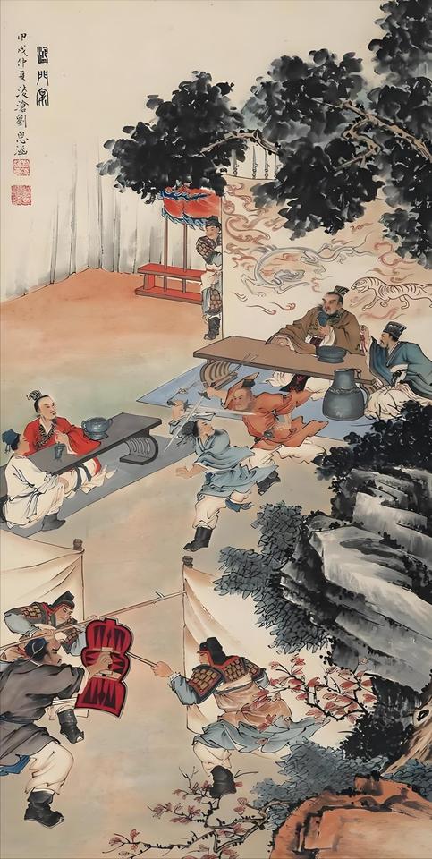 如果第一次看鸿门宴的故事，你会觉得樊哙才是主角，临危不惧、智勇双全，但是，请你不