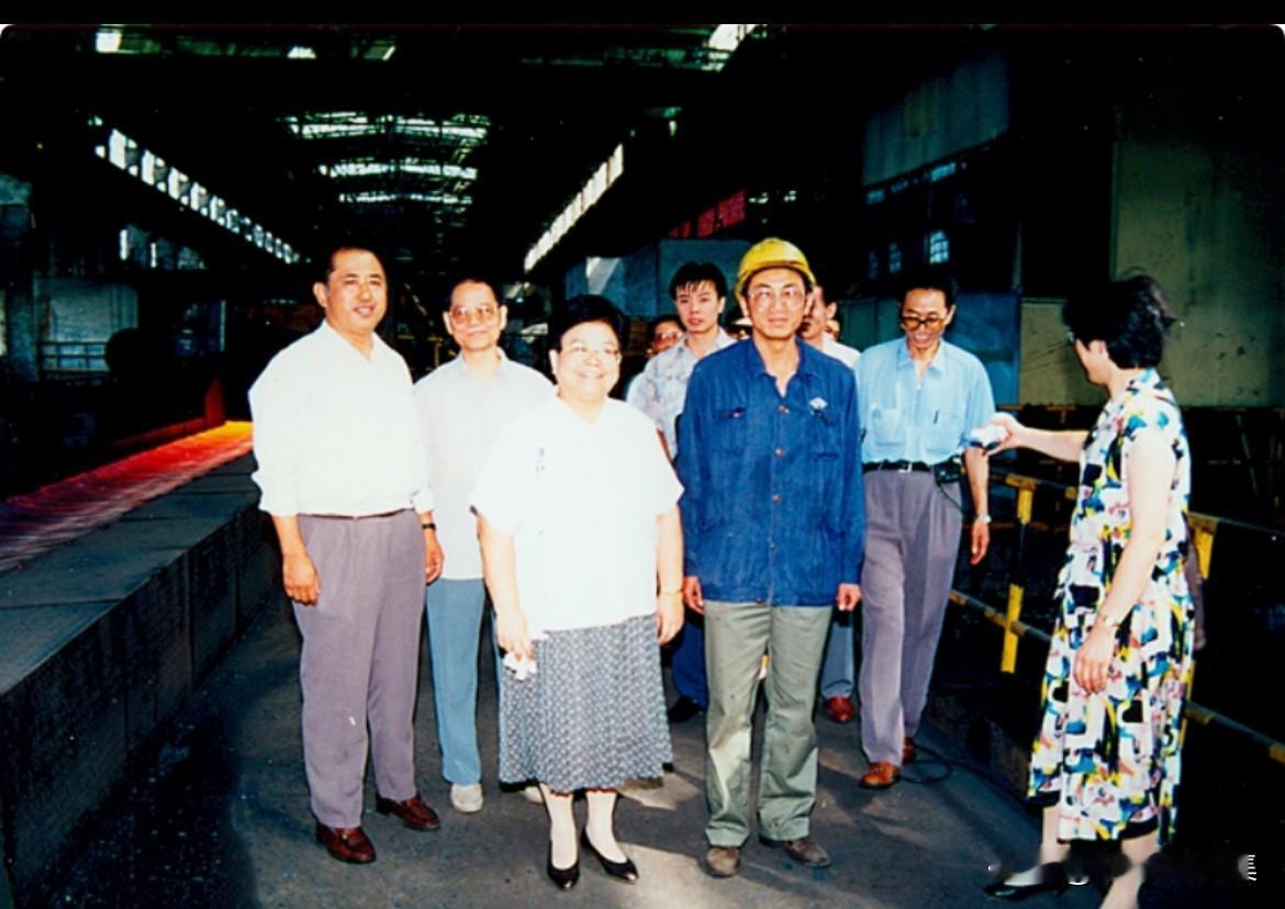 1994年8月8日，时任国务委员、国家计划生育委员会主任彭珮云同志视察了酒钢公司