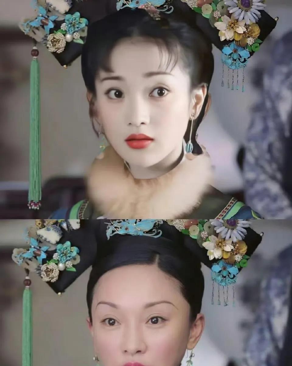 这样看来，如果周迅年轻的时候演如懿，好像真的就没有那么违和了，尤其是那双有灵气的