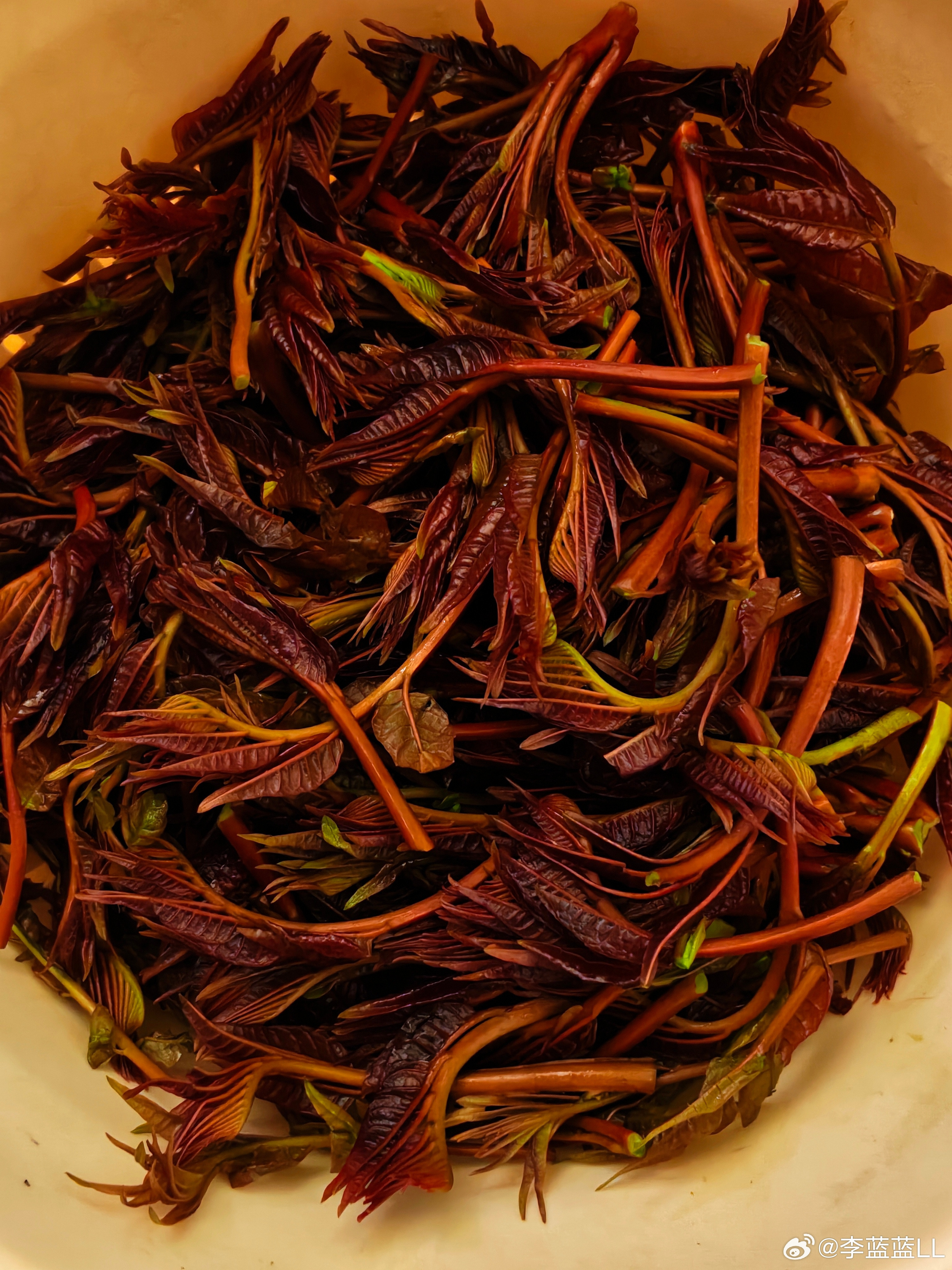 第一次买香椿，怎么做好吃呀？在线等，还没吃晚饭！！