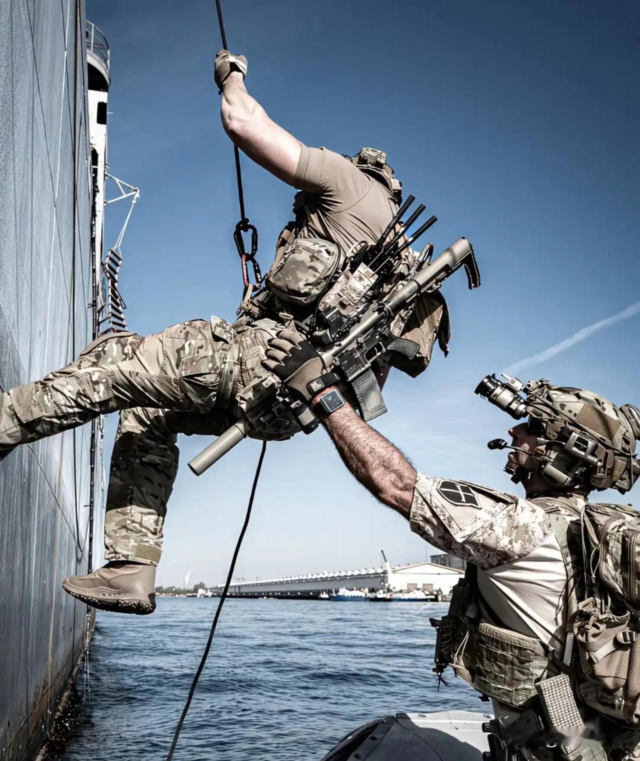 美军单兵作战，放眼全球难逢对手？突击步枪、夜视仪、防弹背心、单兵通讯，这些都