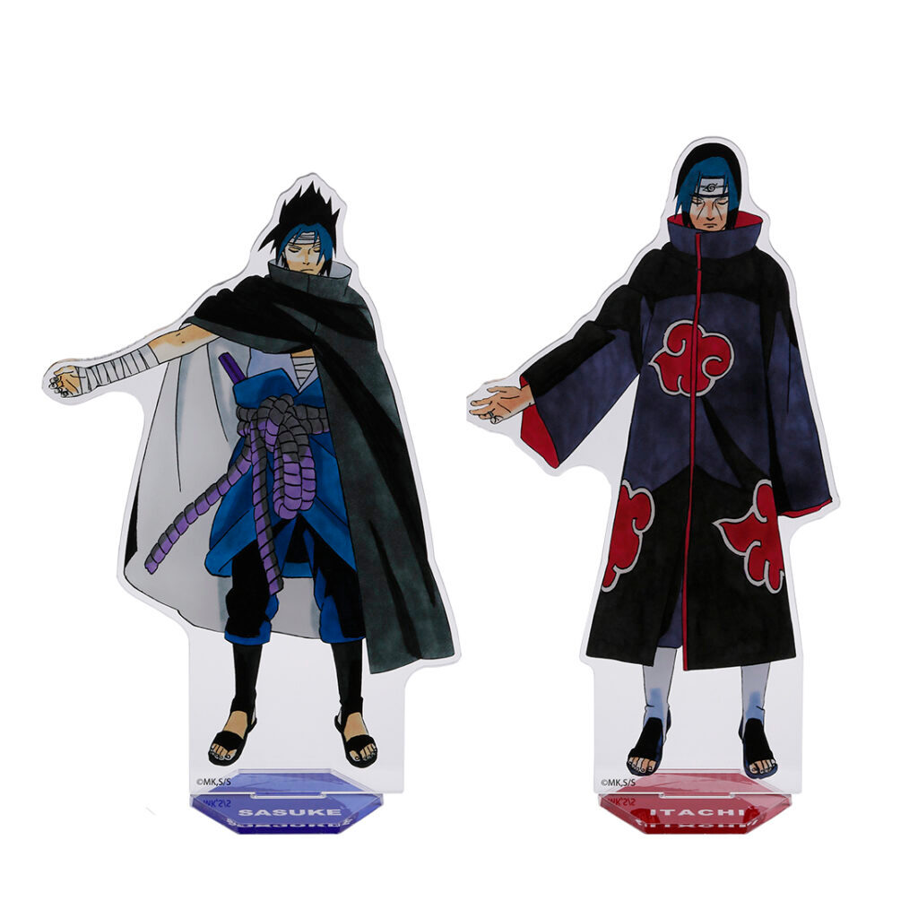 火影忍者神保町新原画立牌鸣人&佐助佐助&鼬火影忍者