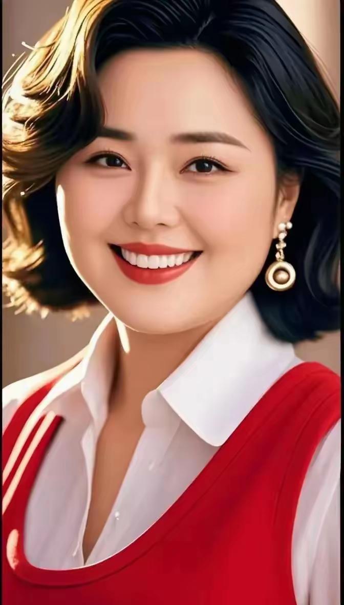 珠圆玉润展娇颜夫妻恩爱笑语甜。明眸秀色旺夫相，………………【丰腴富态财运