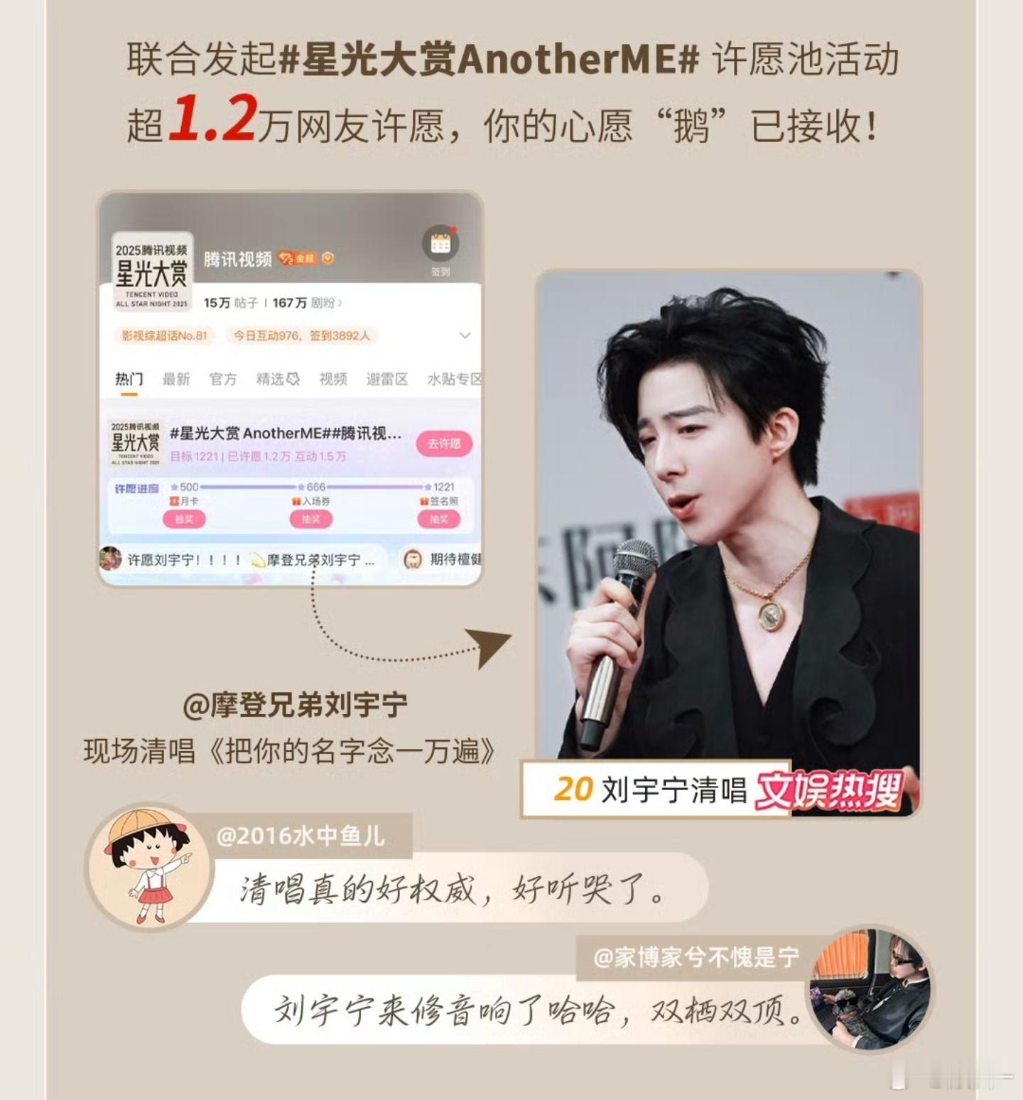 三平台破万男主，不眼馋是假的，就那么两张海报，还把刘宇宁放到第一位，也是挺重视